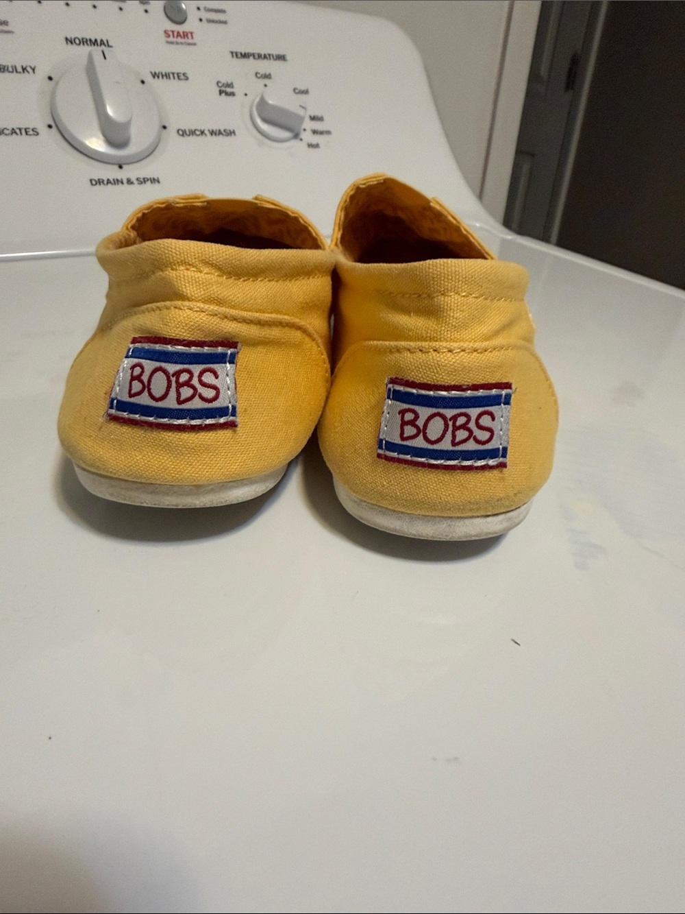 BOBS from Skechers Kids Slip-On Sneakers in Yellow - Picture 3 of 5